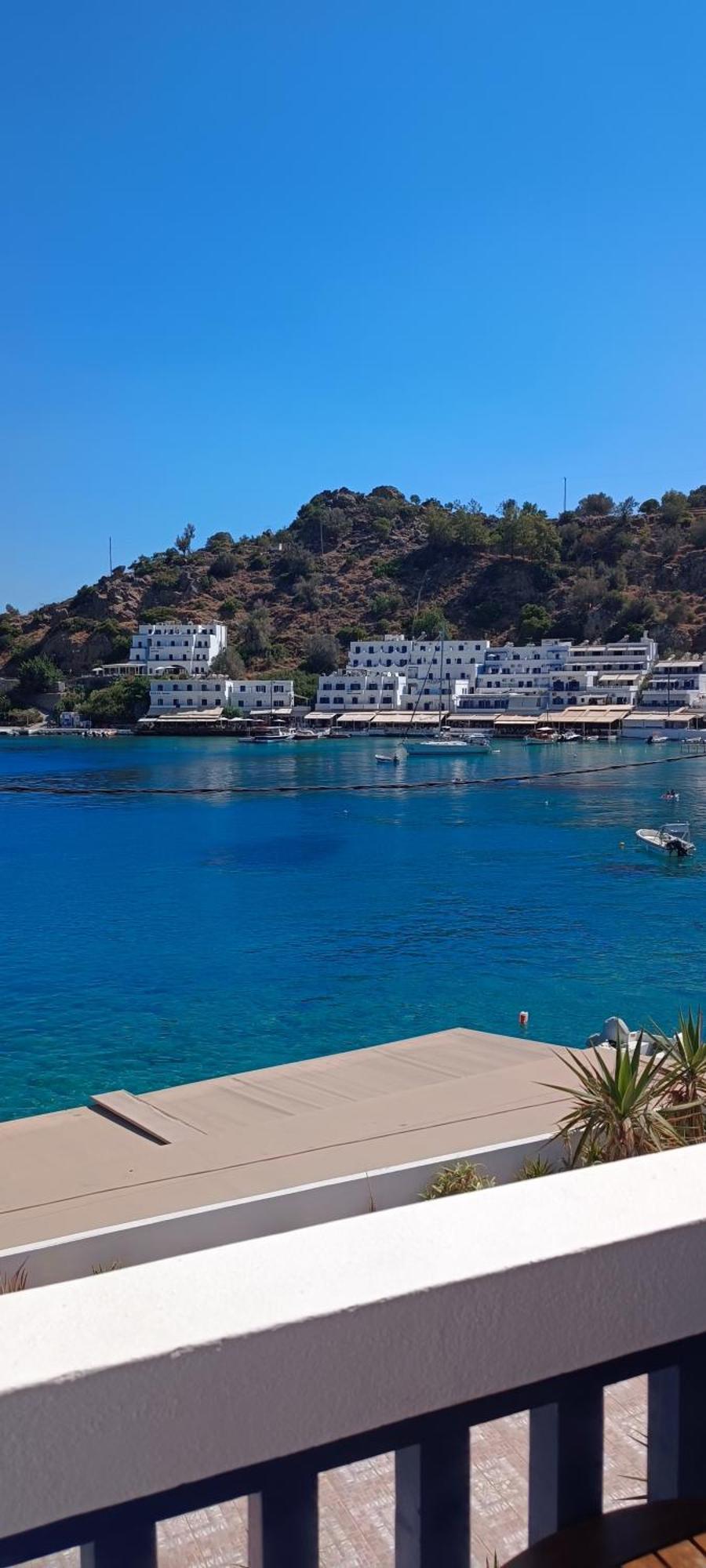 Keramos Hotel Loutro Buitenkant foto