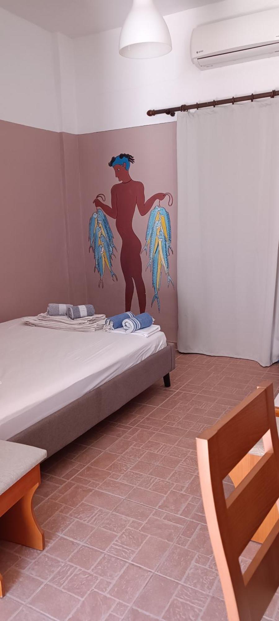 Keramos Hotel Loutro Buitenkant foto