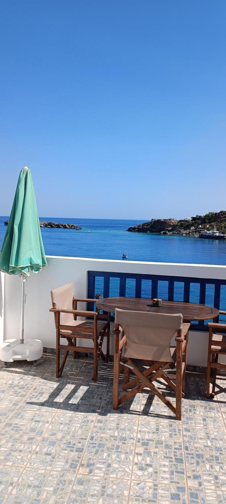 Keramos Hotel Loutro Buitenkant foto
