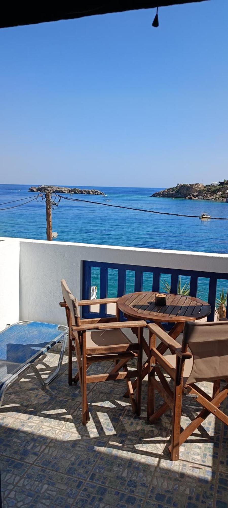 Keramos Hotel Loutro Buitenkant foto