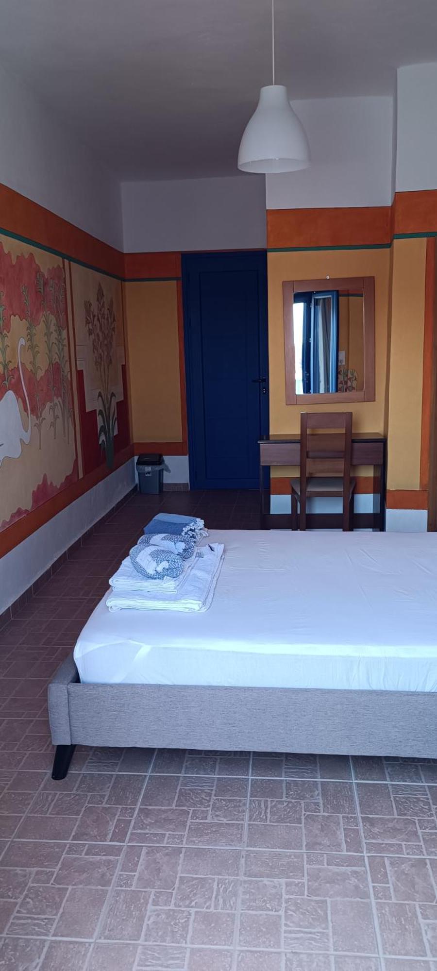 Keramos Hotel Loutro Buitenkant foto