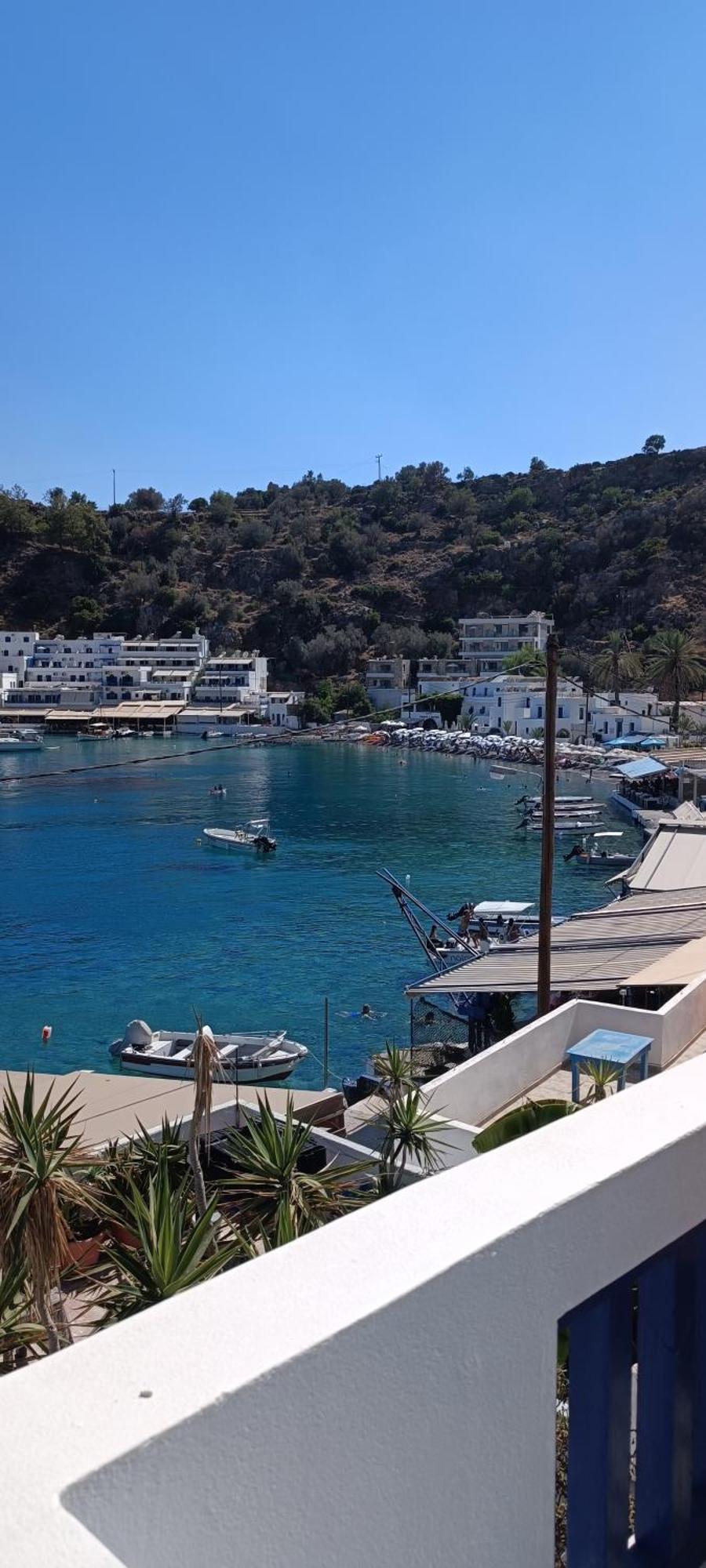 Keramos Hotel Loutro Buitenkant foto