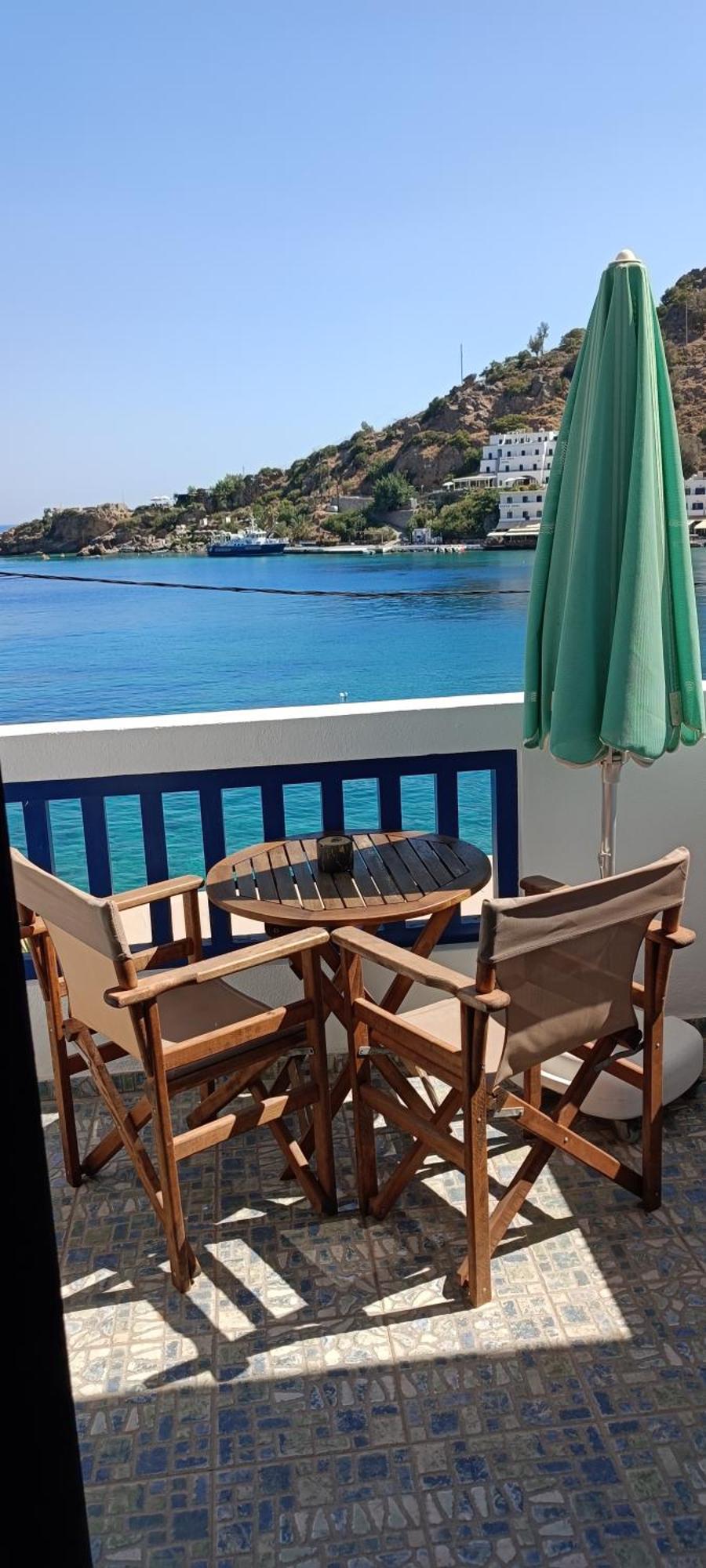 Keramos Hotel Loutro Buitenkant foto