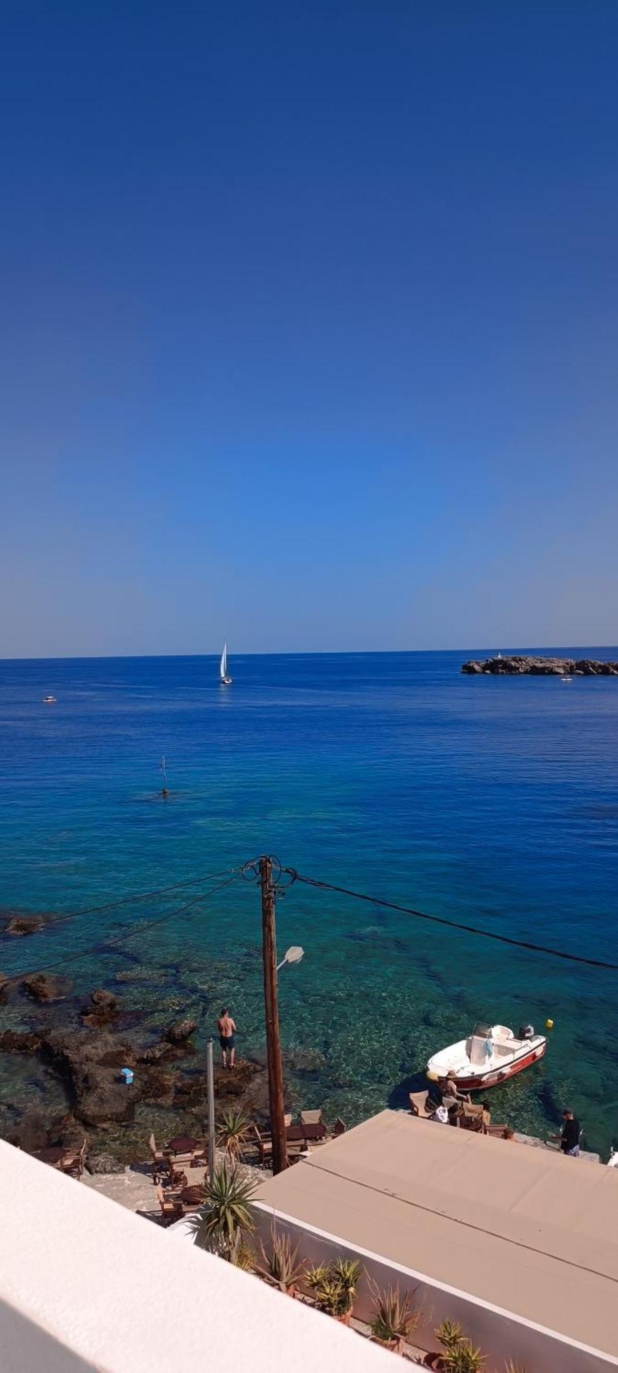 Keramos Hotel Loutro Buitenkant foto